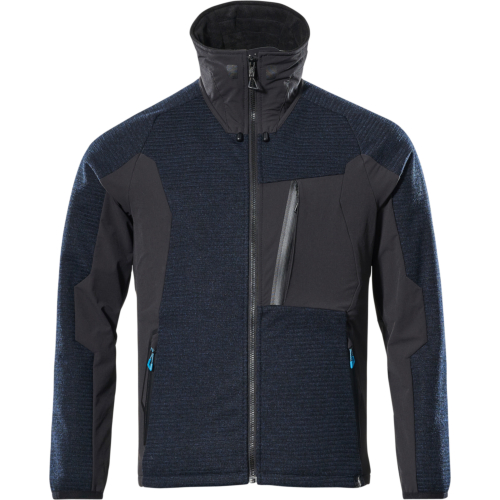 Kurtka dzianinowa z zamkiem błyskawicznym