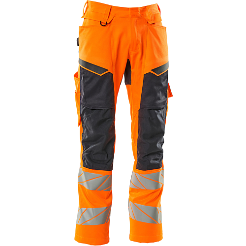 Spodnie z kieszeniami na nakolanniki