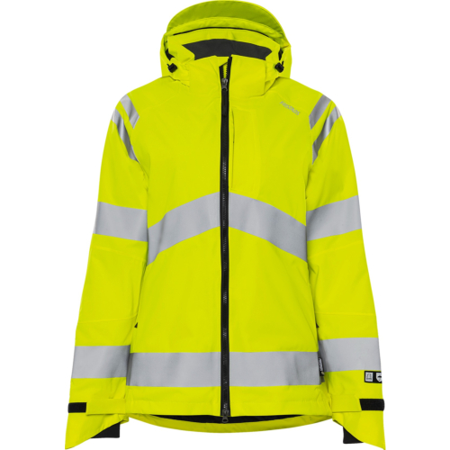 Kurtka damska typu shell stretch o wysokiej widoczności, klasa 3 4681 GLPS