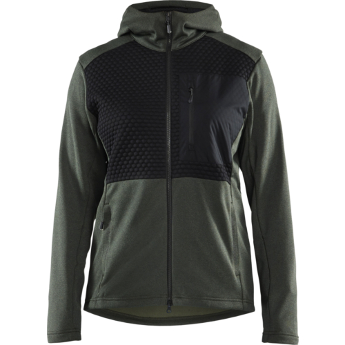 3542 Womens's Hoodie with full-length zip