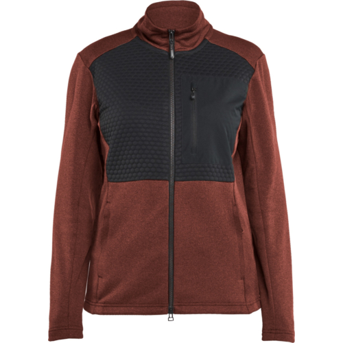 Bluza damska z zamkiem błyskawicznym