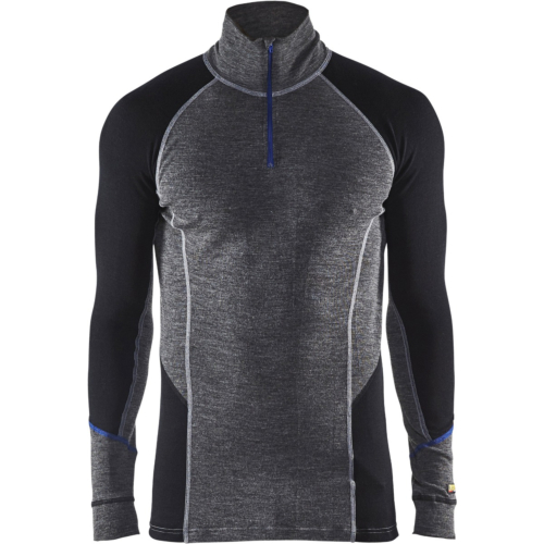 Bielizna top zapinany na suwak CIEPŁA 100% merino