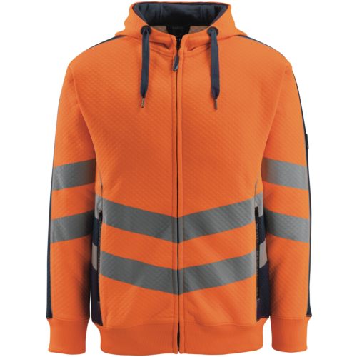 Bluza z kapturem zapinana na suwak