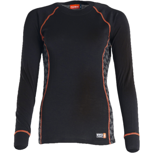 Koszulka damska trudnopalna z długim rękawem