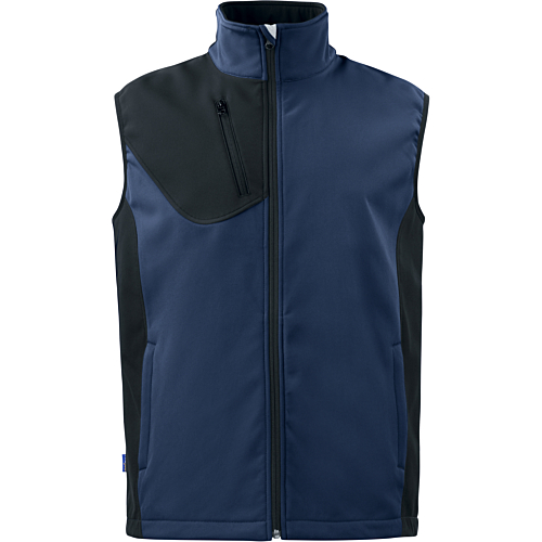 3702 Softshell Vest-Navy-XS