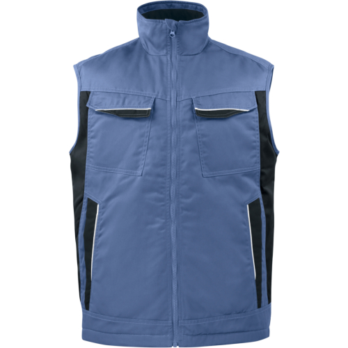 5704 Padded Vest-Light Blue-XS