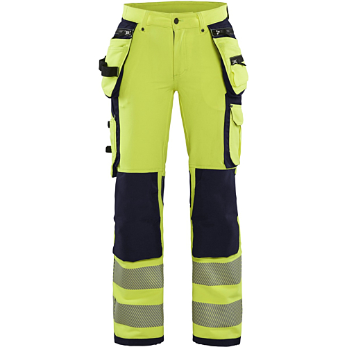 Damskie spodnie Hi-vis z rozciągliwego materiału 4-way stretch