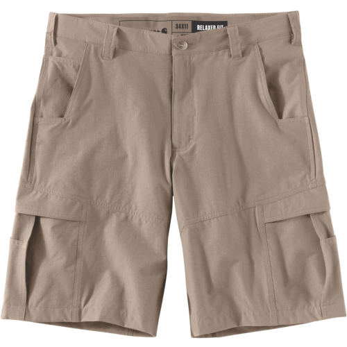 Lekkie, luźne spodenki robocze typu ripstop z materiału Force relaxed fit